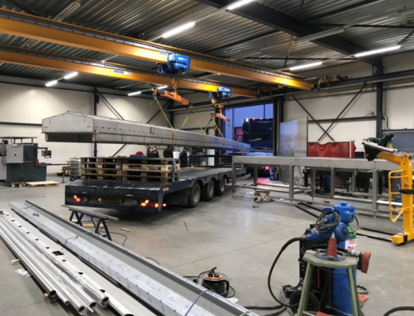 Toelevering Wolbers RVS